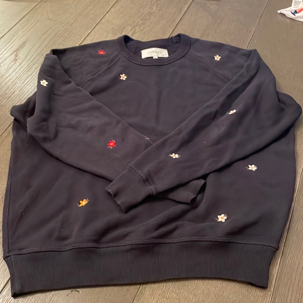 The Great flower crew neck